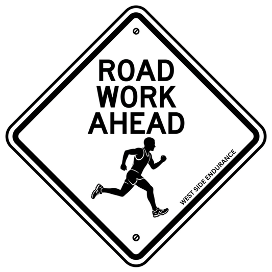 Road Work Ahead - 3.5" Sticker/Decal