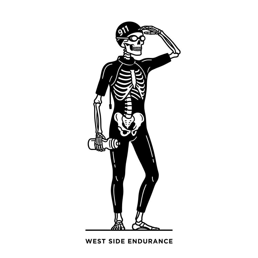 Schwimmer - 4" Sticker/Decal